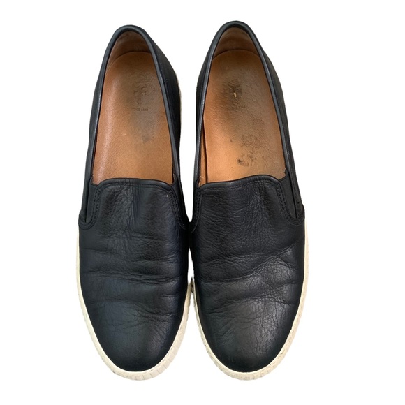 Frye Leather Slip-on Sneakers Size 9.5 - Picture 4 of 16